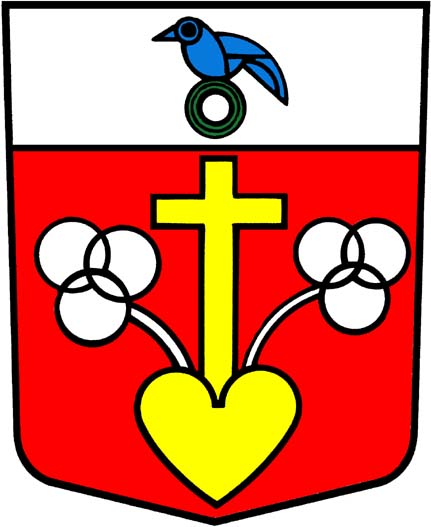 De gueules a la croix latine d
